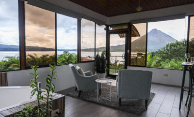 Stunning Volcano & Lake View Oasis with Scenic Tub