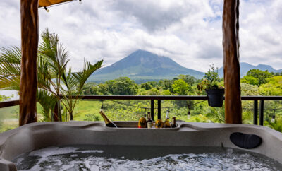 Casa Lua Pele – Vistas al volcán y al lago